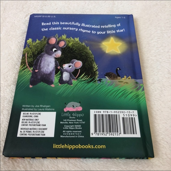 📚4/$12 Twinkle Twinkle Little Star book NEW - Picture 2 of 3